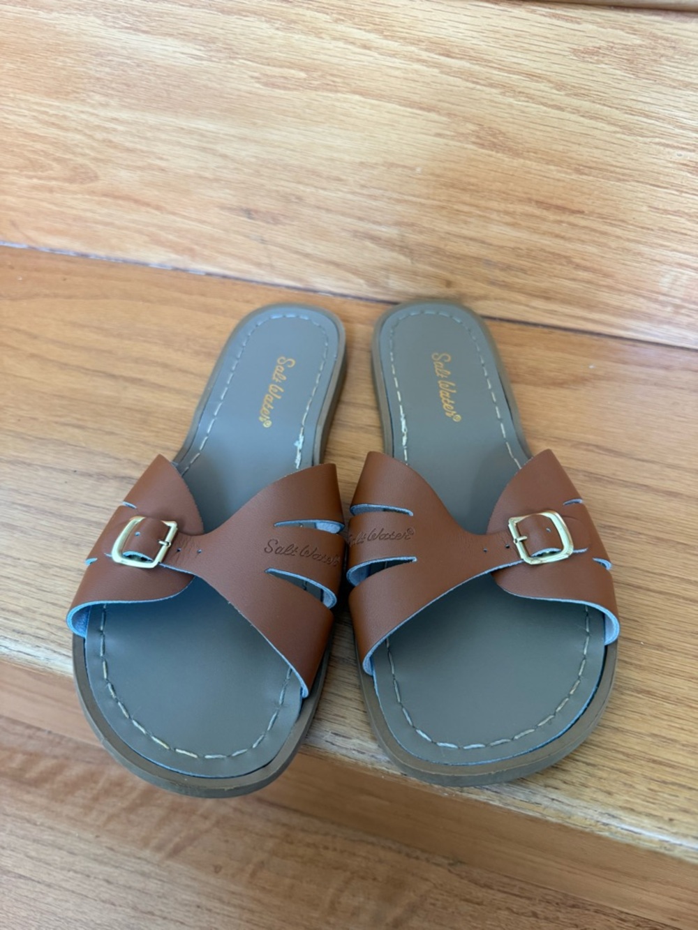 Salt Water Leather Sandals 9